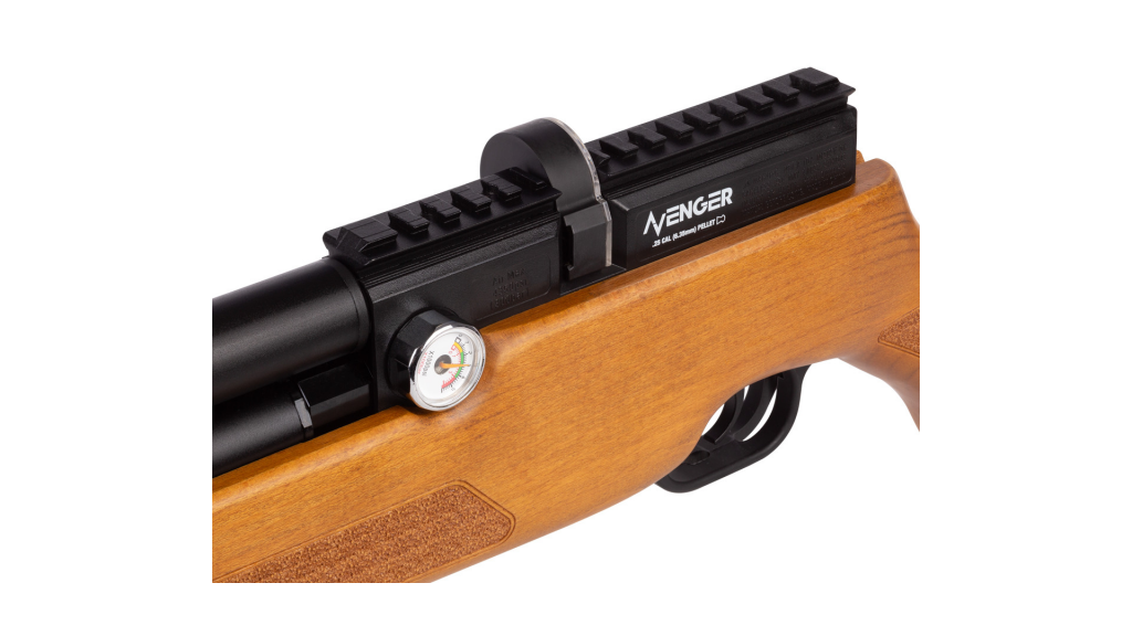 Air Venturi Wood Stock Avenger 22 Caliber PCP Airgun - Airgun Pro Shop